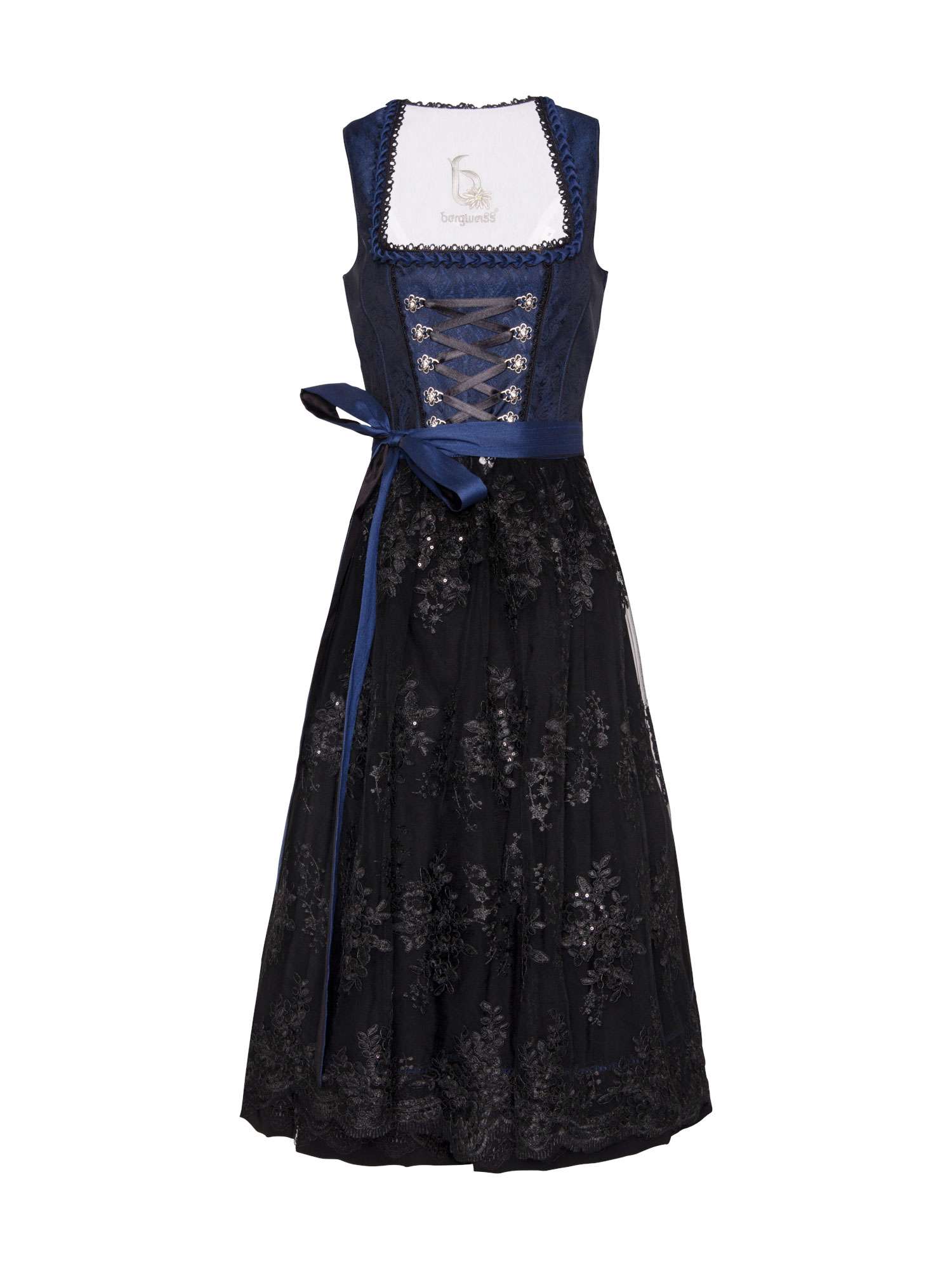 Bergweiss Dirndl Hortensia | Dirndl.com