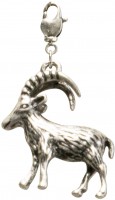 Preview: Traditional Ram Pendant, Antique Silver