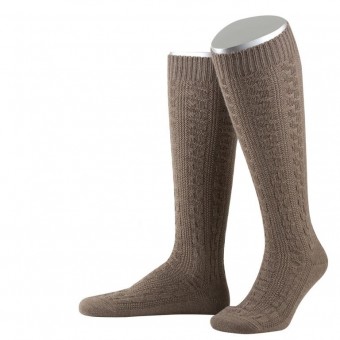 Traditional Knee Socks in brown