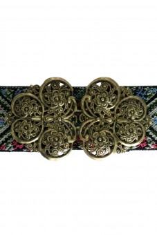 Ceinture traditionnel Isa rosa or