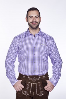Traditional Shirt, purple