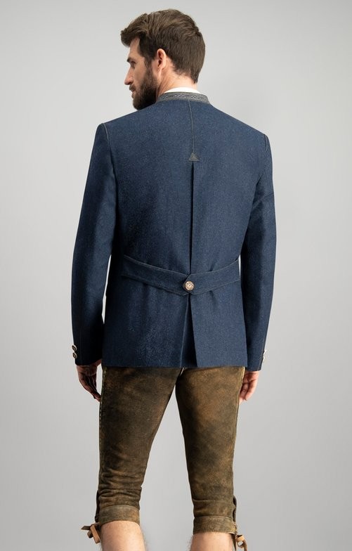 Preview: Traditional jacket Titus in blue