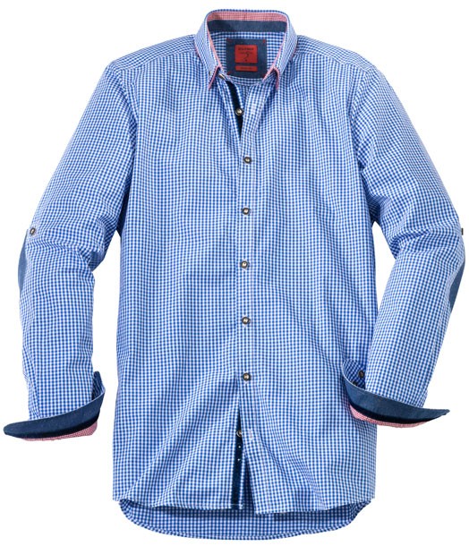 Chemise Olymp chemise bleue/blanche