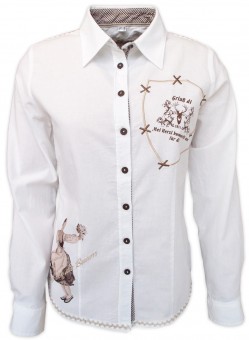 Traditional Shirt Marla white