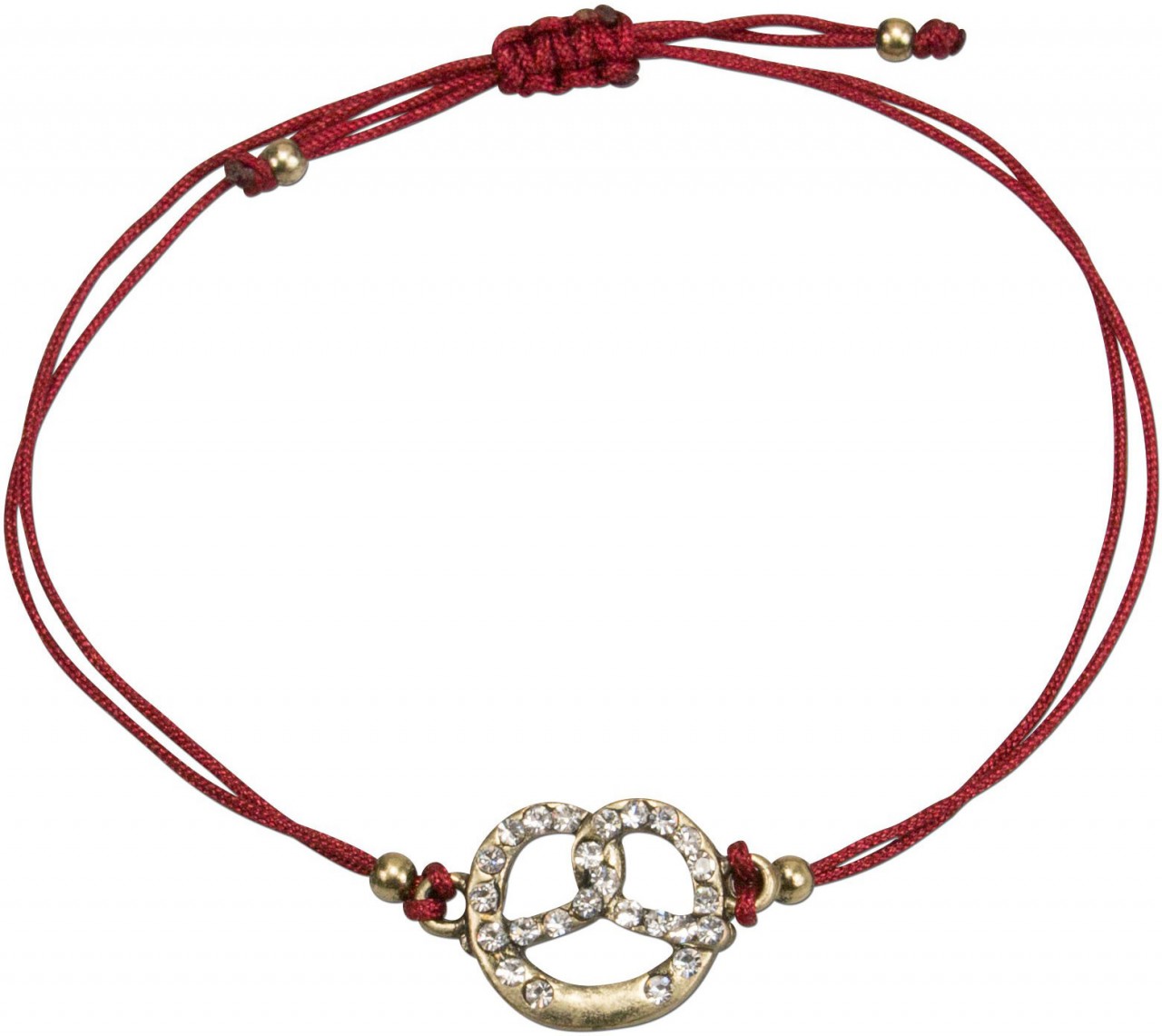 Traditionele armband set rood