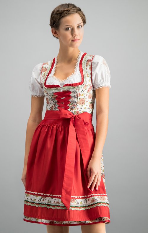 Dirndl Astoria in red | Dirndl.com