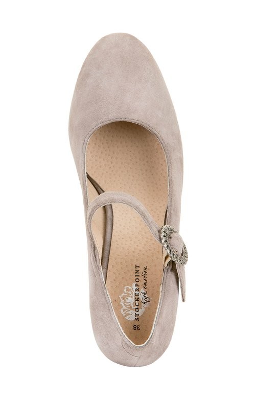 Preview: Dirndl Pumps Janet in taupe