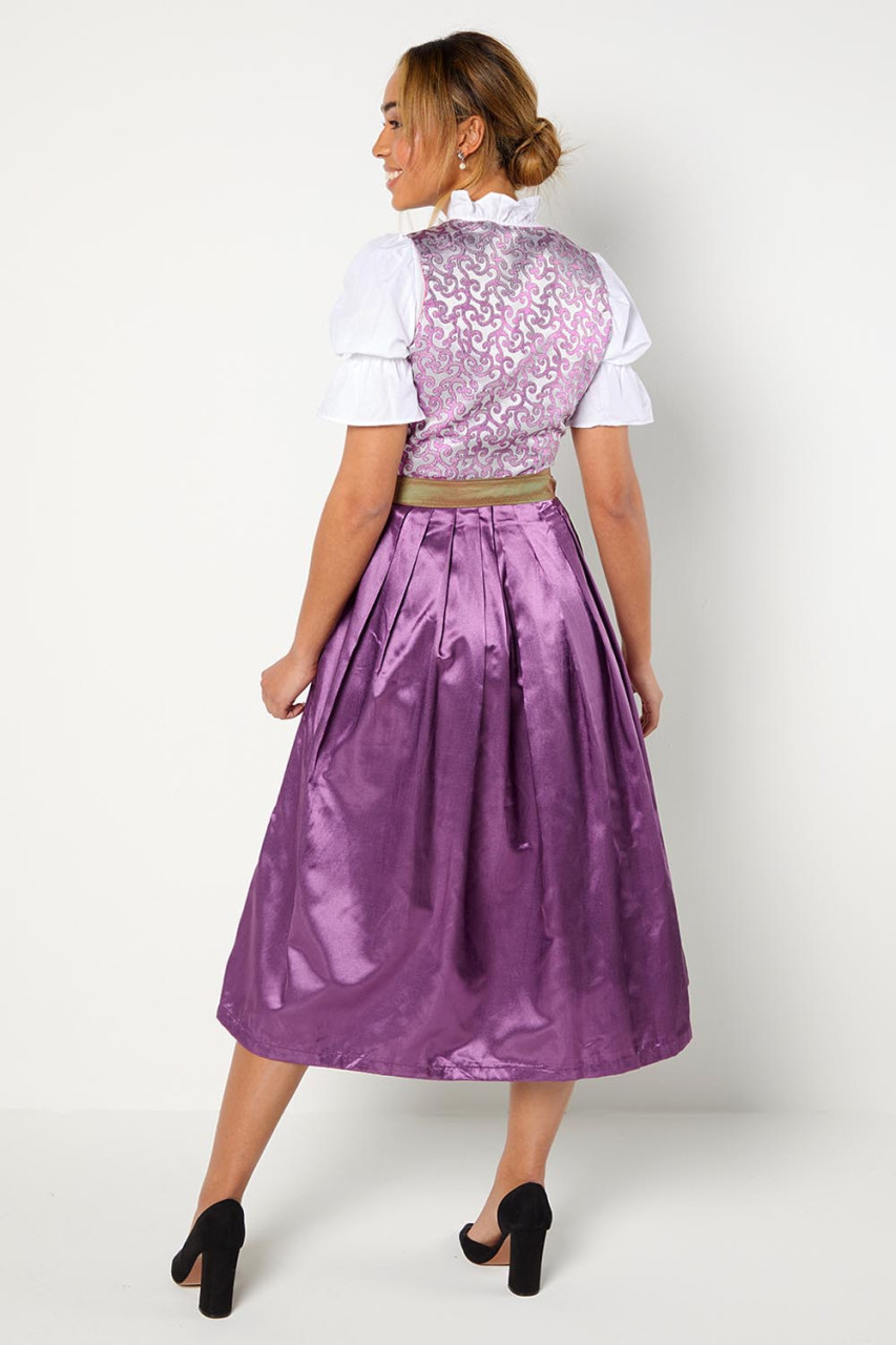 Dirndl Set Lilou grün-lila