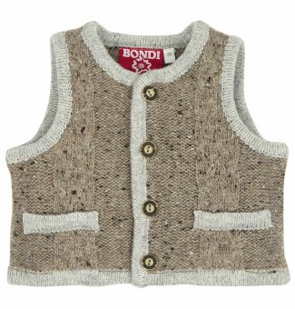 Traditioneel gebreid vest (baby vest)