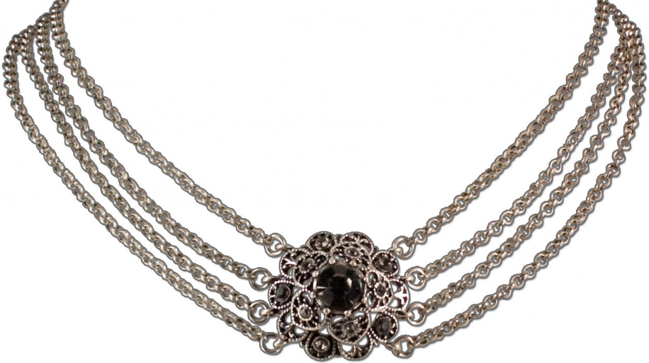 Necklace Paulina anthracite