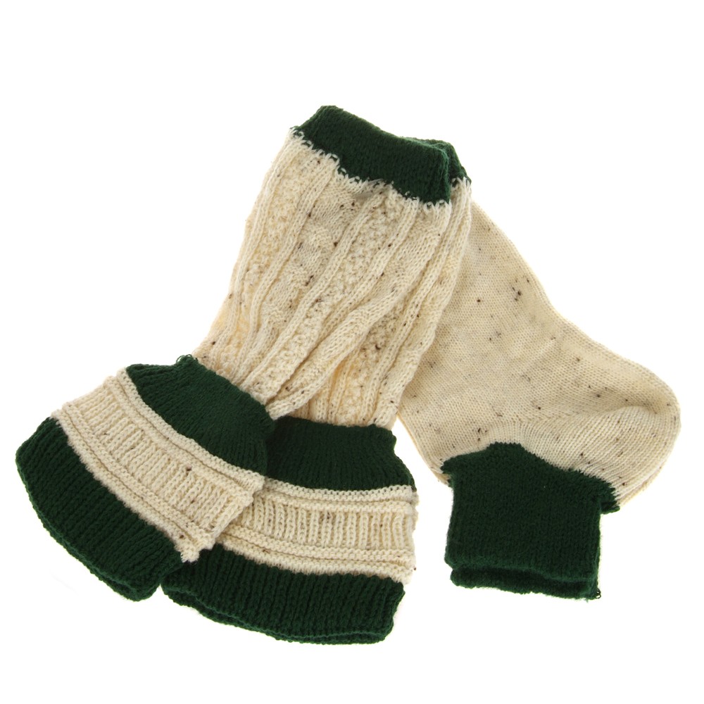 Traditional Socks Loferl green-nude