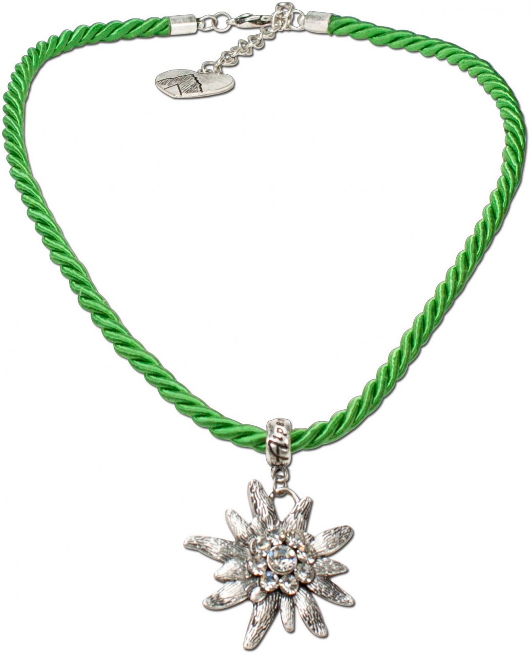 Traditional Necklace Amelie light green