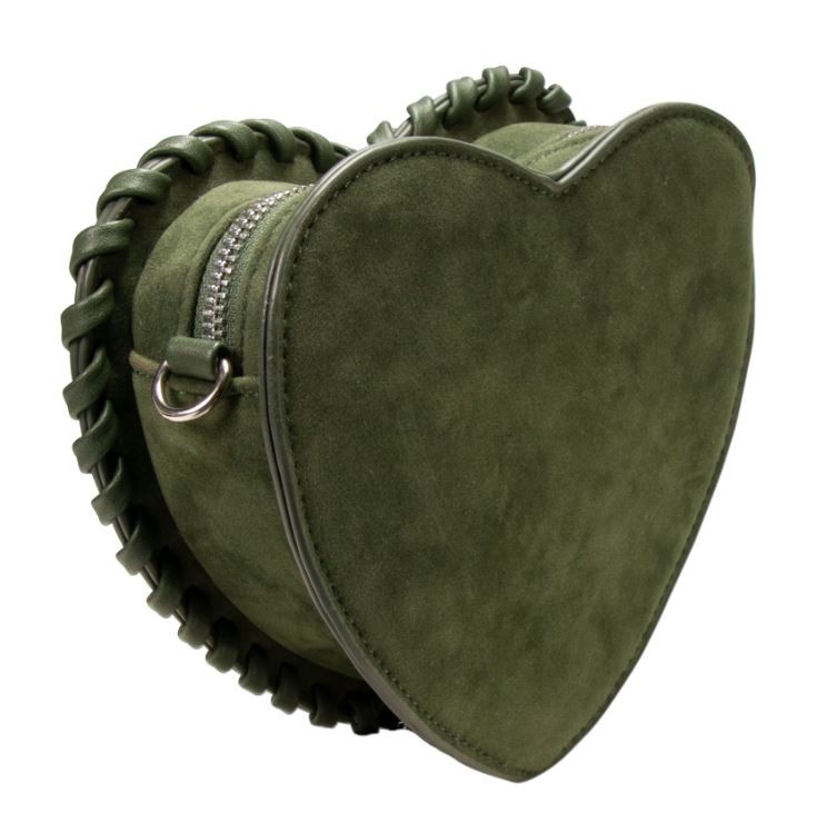 Voorvertoning: Herzförmige Trachtentasche grün