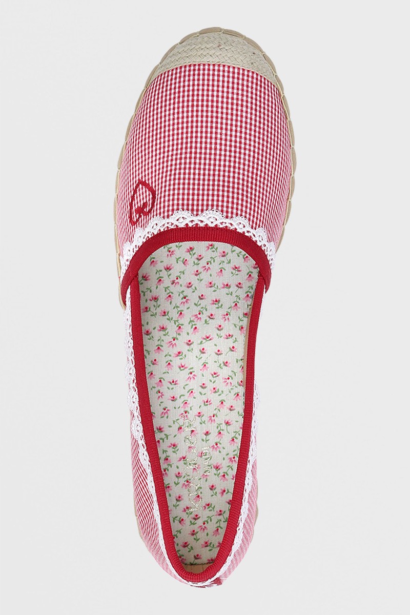 Preview: Espadrilles Red Check