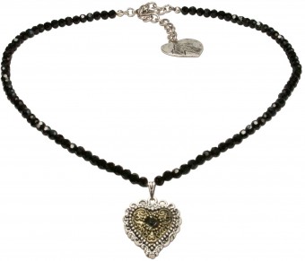 Traditional Pearl Necklace Lilli black