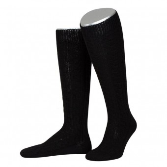 Traditional Knee Socks in black
