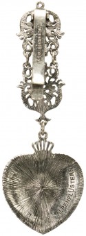 Dirndl Apron-Brooch Marie, Antique Silver