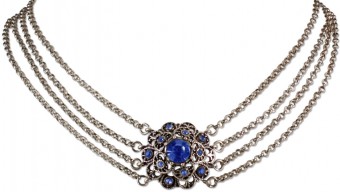 Necklace Paulina blue