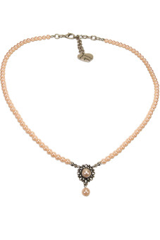 Perlen-Halskette Helena rosé