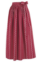 Preview: Dirndl Apron Anemone red