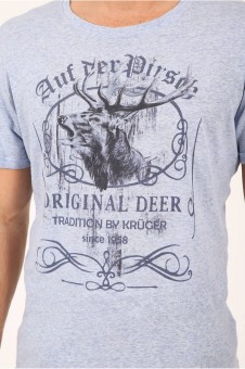 Original Deer T-shirt blue