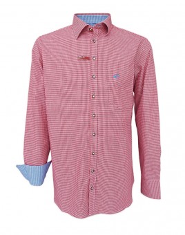 Chemise traditionnel Chuck rouge