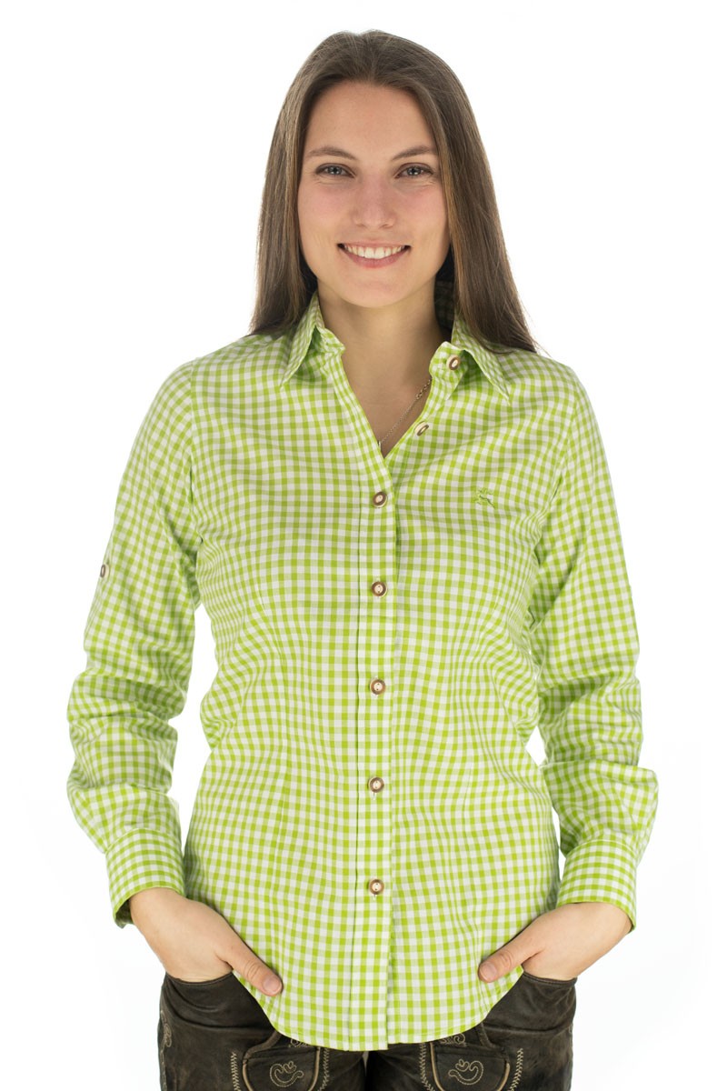 Podgląd: Damska bluzka Caroline zielona