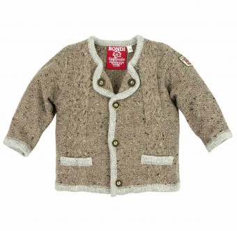 Kitzo Alpes niños Trachten chaleco chaqueta janker strickjanker chaqueta de punto nuevo