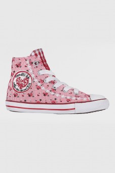 Childrens Sneakers Little Floret Red