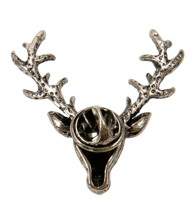 Deer head brooch