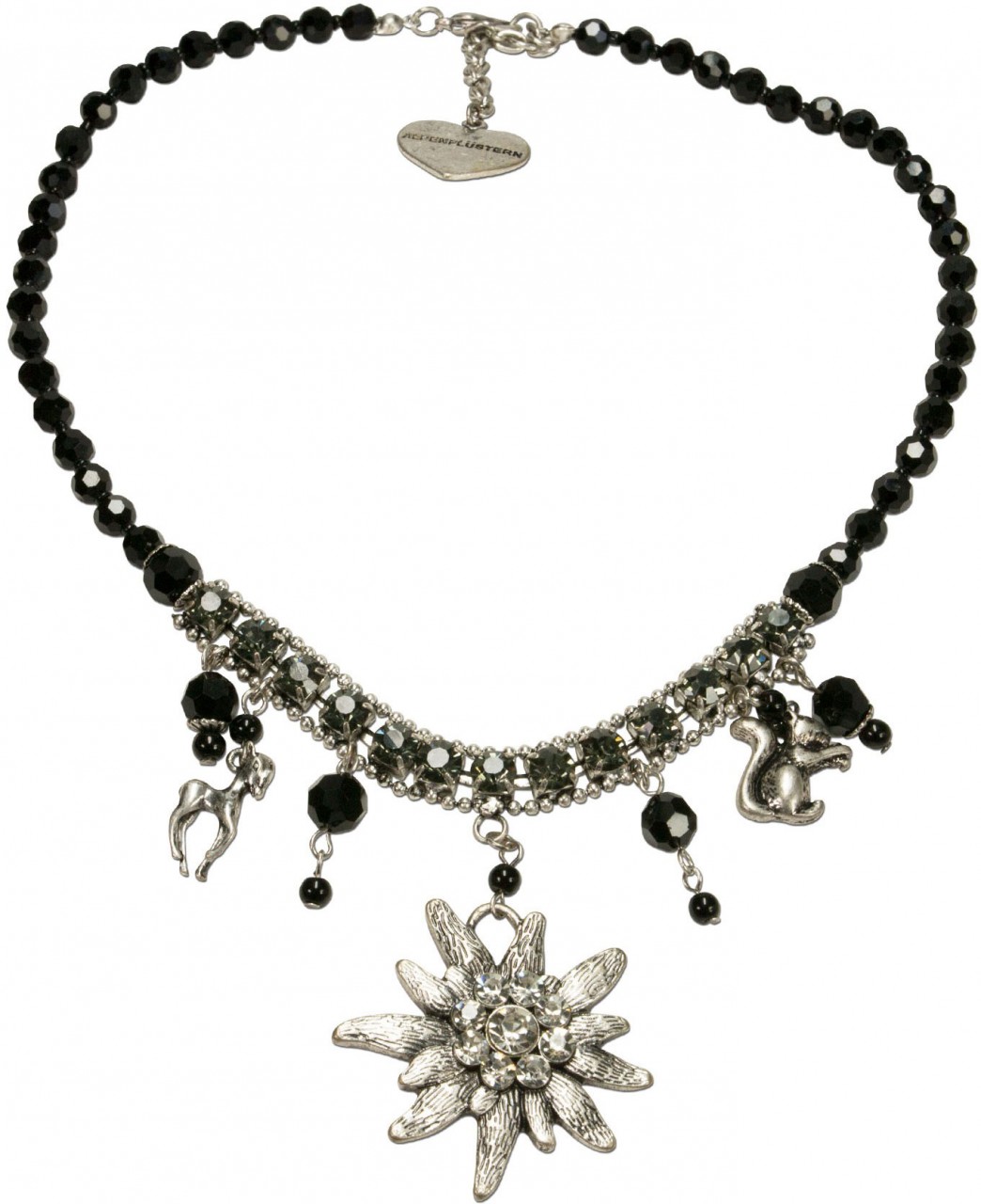 Pearl Necklace Hanne black