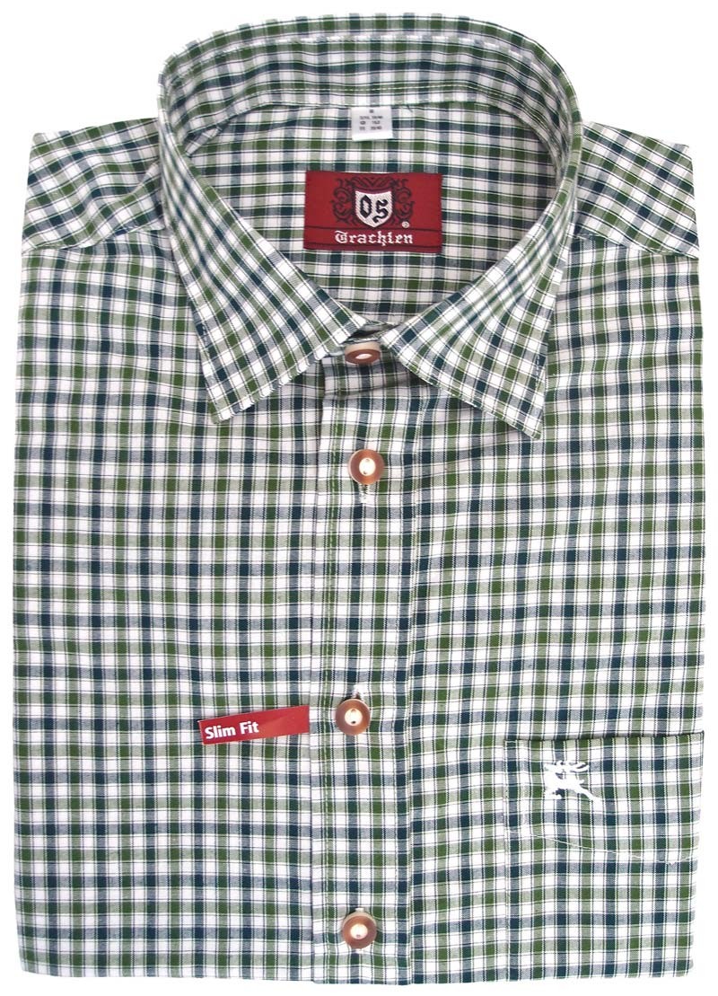 Preview: Traditional Shirt Robb green