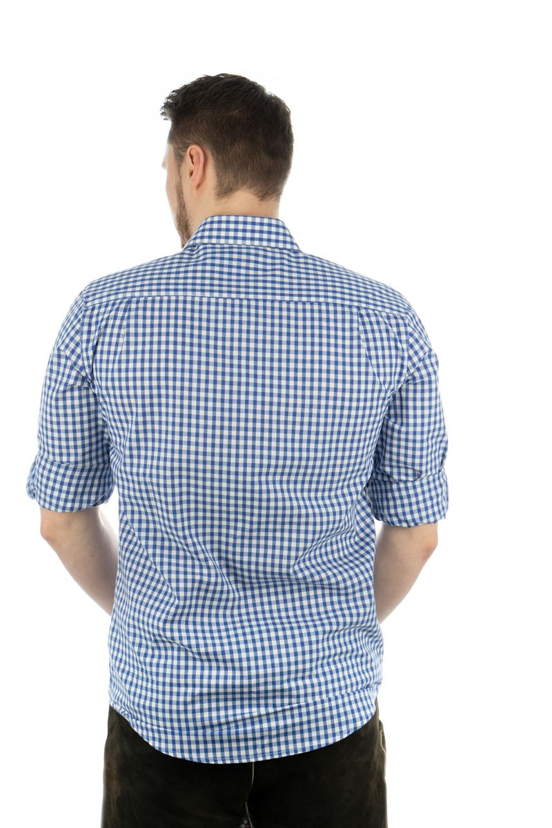 Voorvertoning: Traditioneel shirt Philipp blauw
