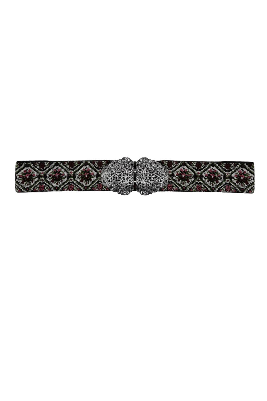 Traditional Belt Ina pink silver