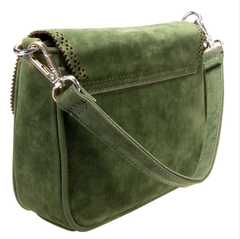 Trachtentasche mit Verzierung grün
