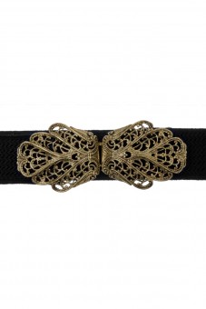 Traditional Belt Malin black gold