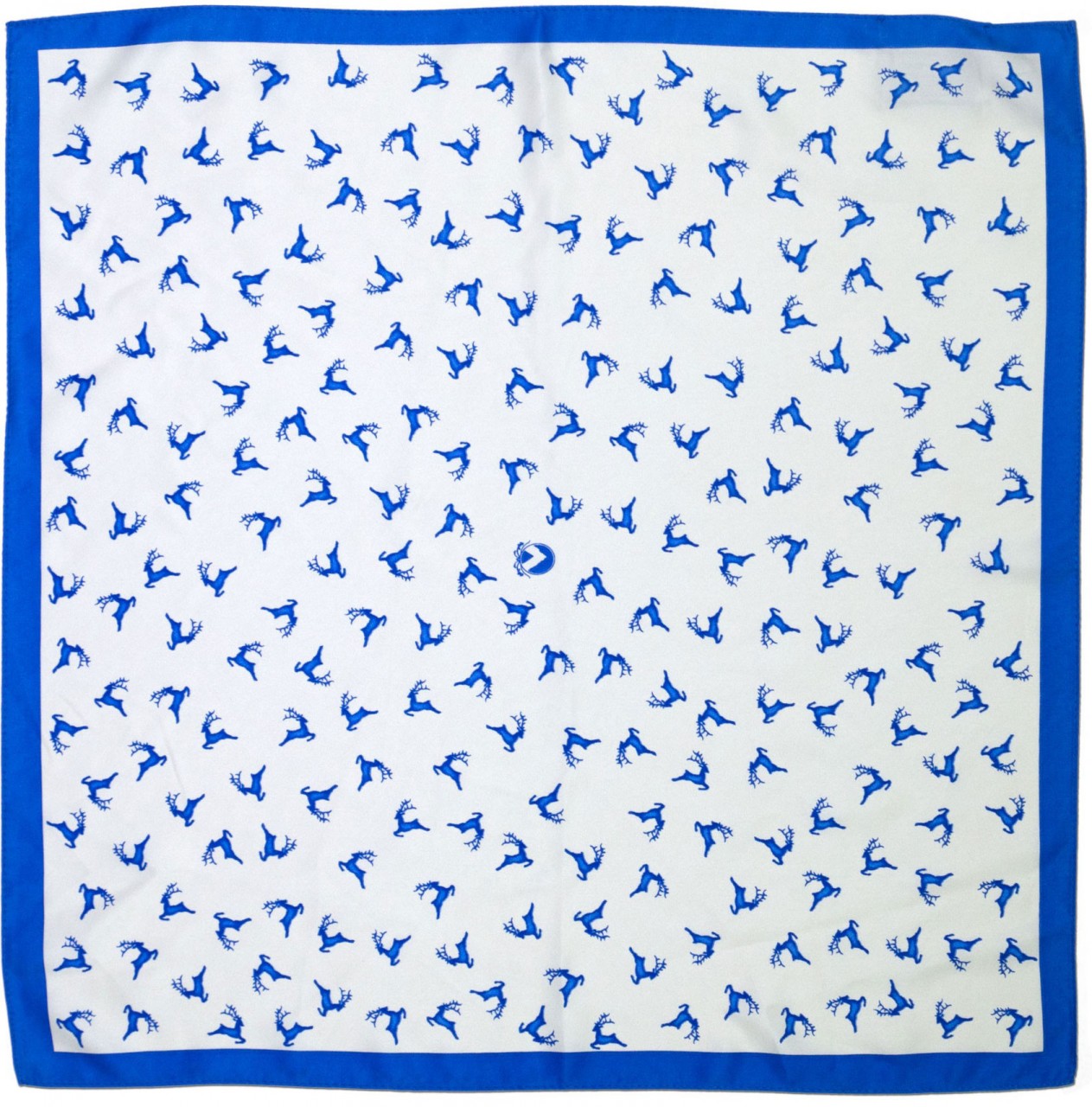 Vorschau: Trachten Tuch Hirschfestl blau