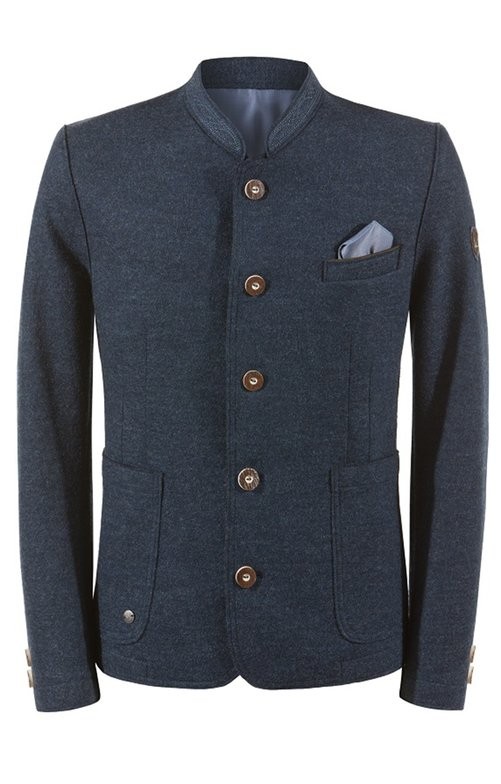 Preview: Traditional jacket Wolfgang dark blue